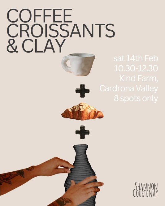 Coffee Croissants & Clay
